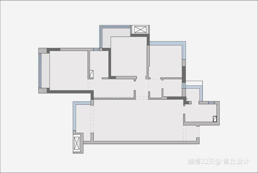 婚房怎么装好（105平简约风格婚房）-2