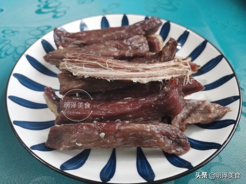 一斤牛肉出多少牛肉干（牛肉干的制作方法家常简单）-3