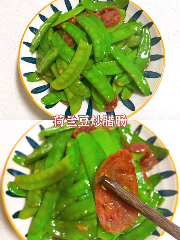 荷兰豆焯水多长时间可以吃（荷兰豆炒腊肠怎么做才好吃）-1