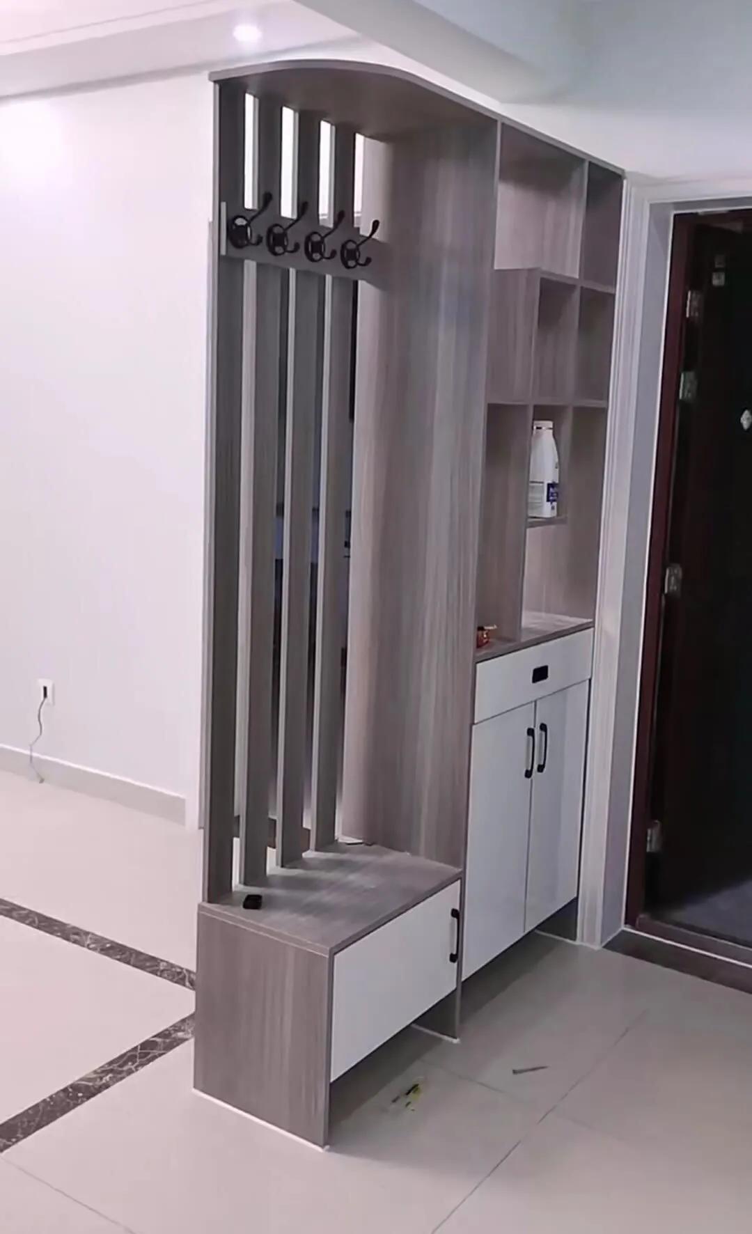 客厅屏风隔断效果图片大全（家用屏风隔断墙实景拍摄）-29