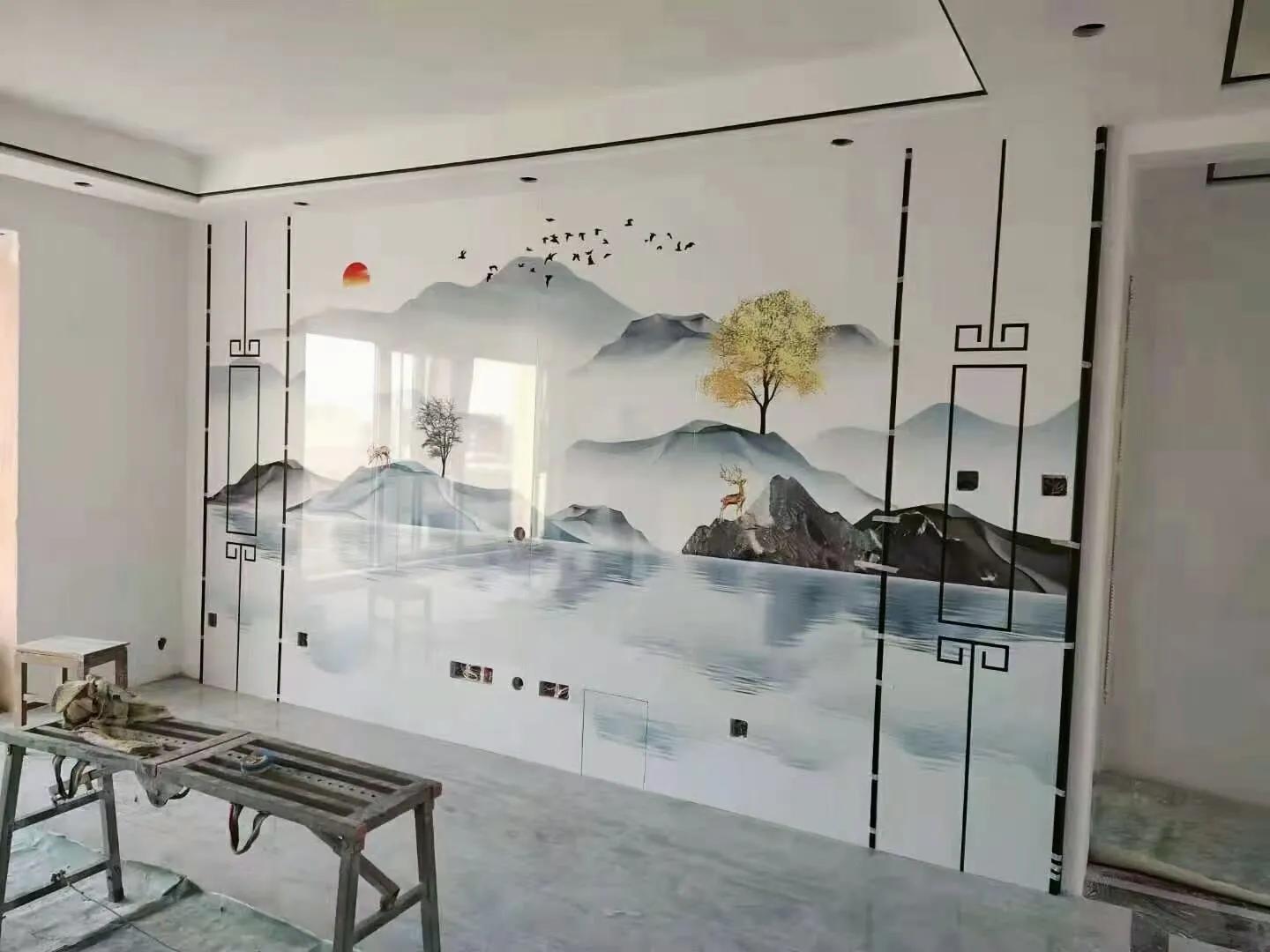 简约风格电视背景墙图片（20款现代简约风效果图）-5