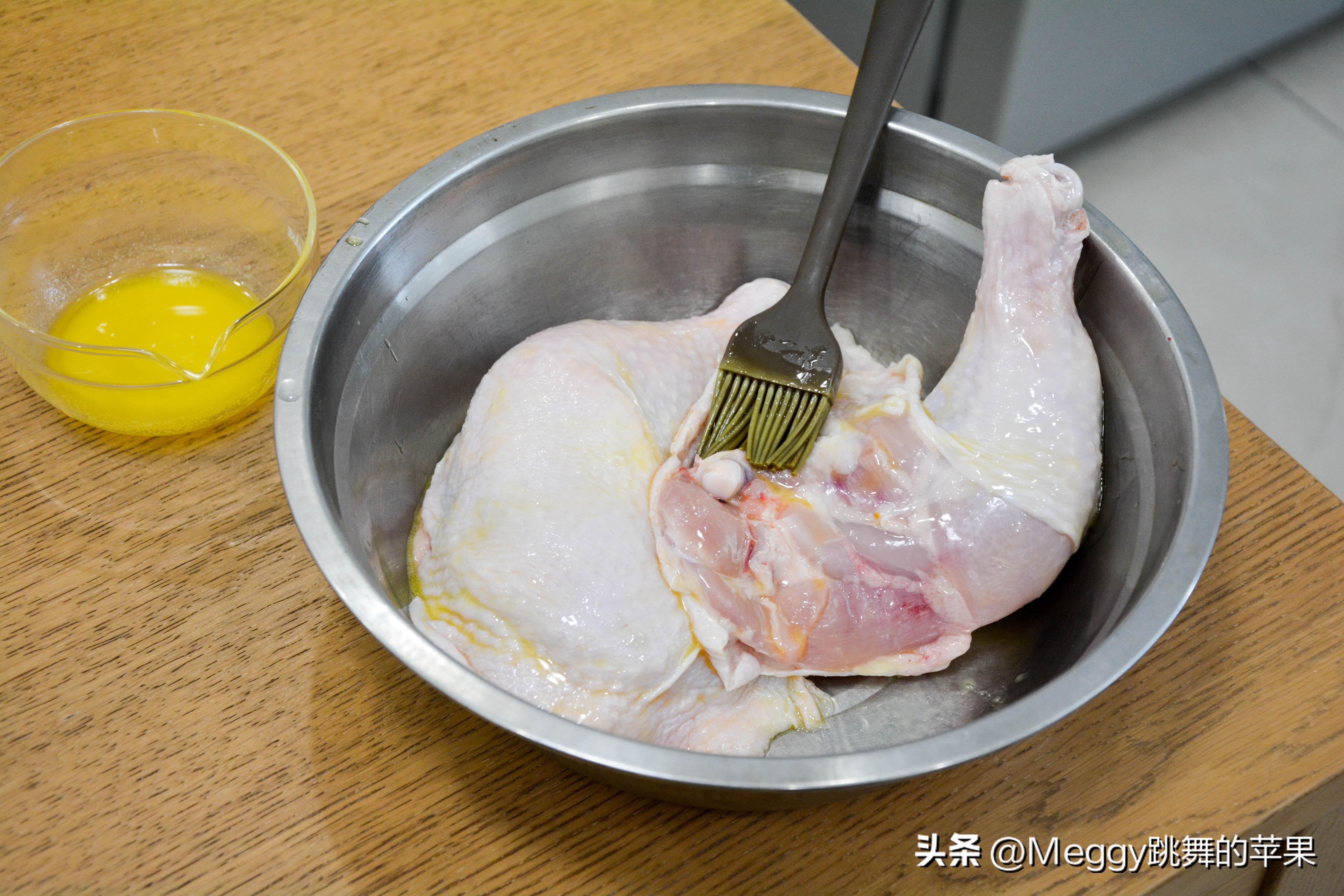 鸡腿用空气炸锅几分钟多少度（空气炸锅做鸡腿教程）-7