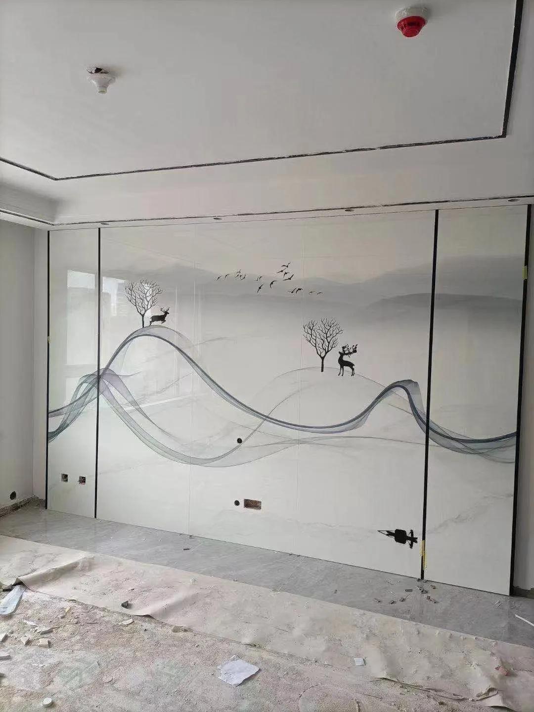 简约风格电视背景墙图片（20款现代简约风效果图）-4