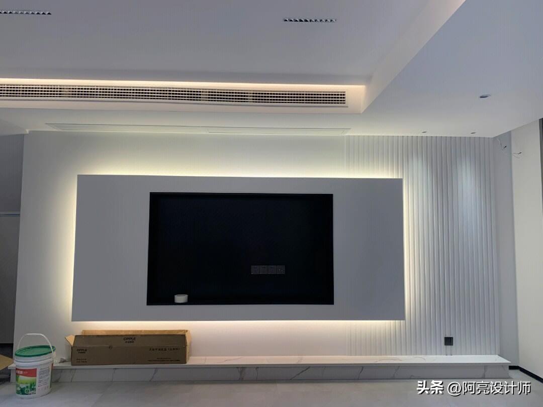 简约电视背景墙新款效果（20款最火电视墙装修）-18