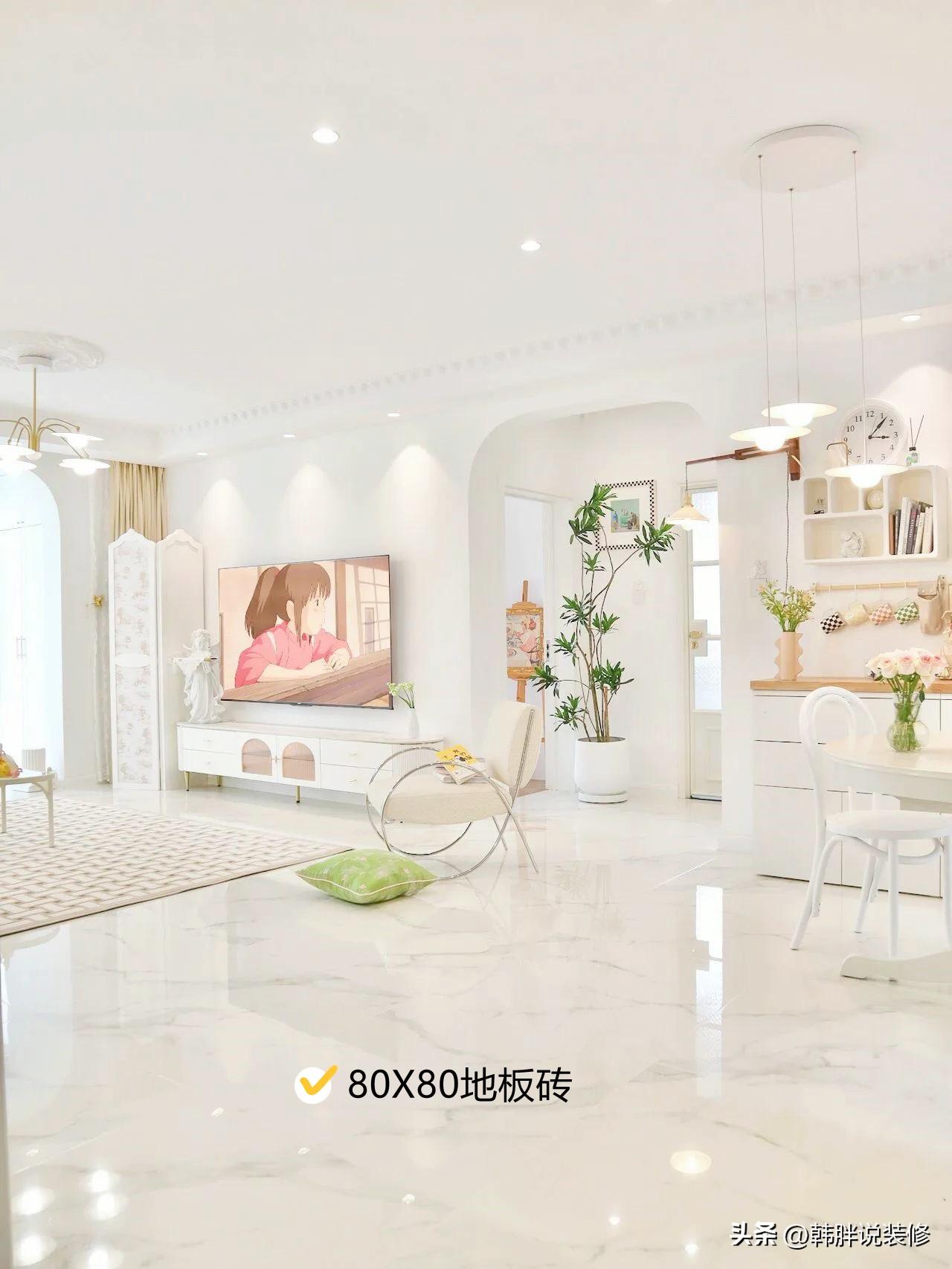 全屋白墙怎么装修好看（省钱的装修案例）-1