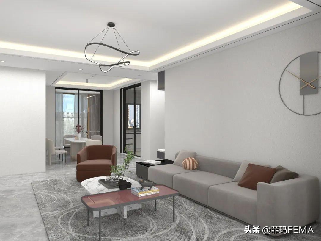 客厅餐厅中间隔断设计（客厅与餐厅怎么隔断漂亮）-7