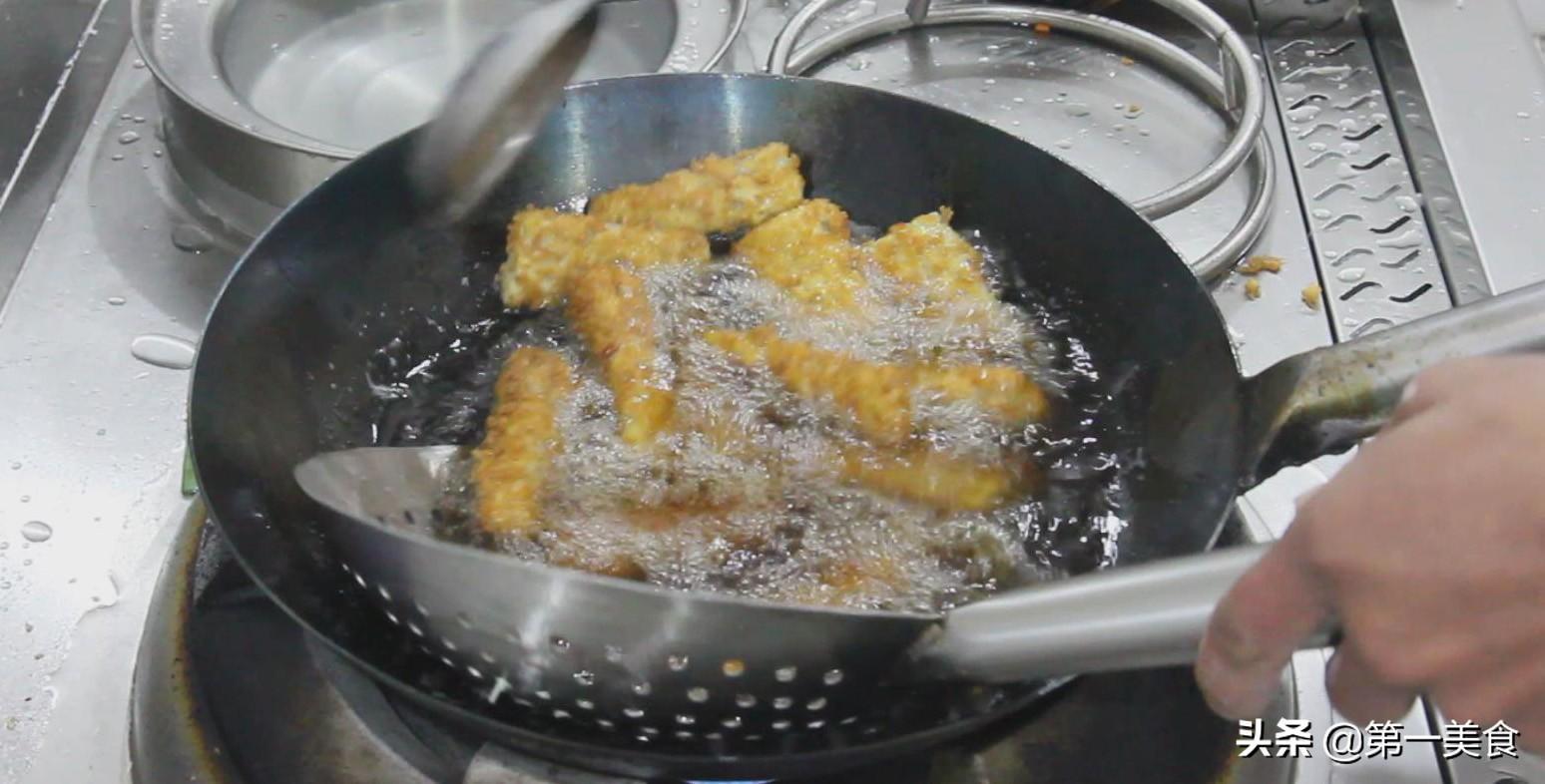 炸带鱼裹干面还是面糊（干炸带鱼的做法教程）-5