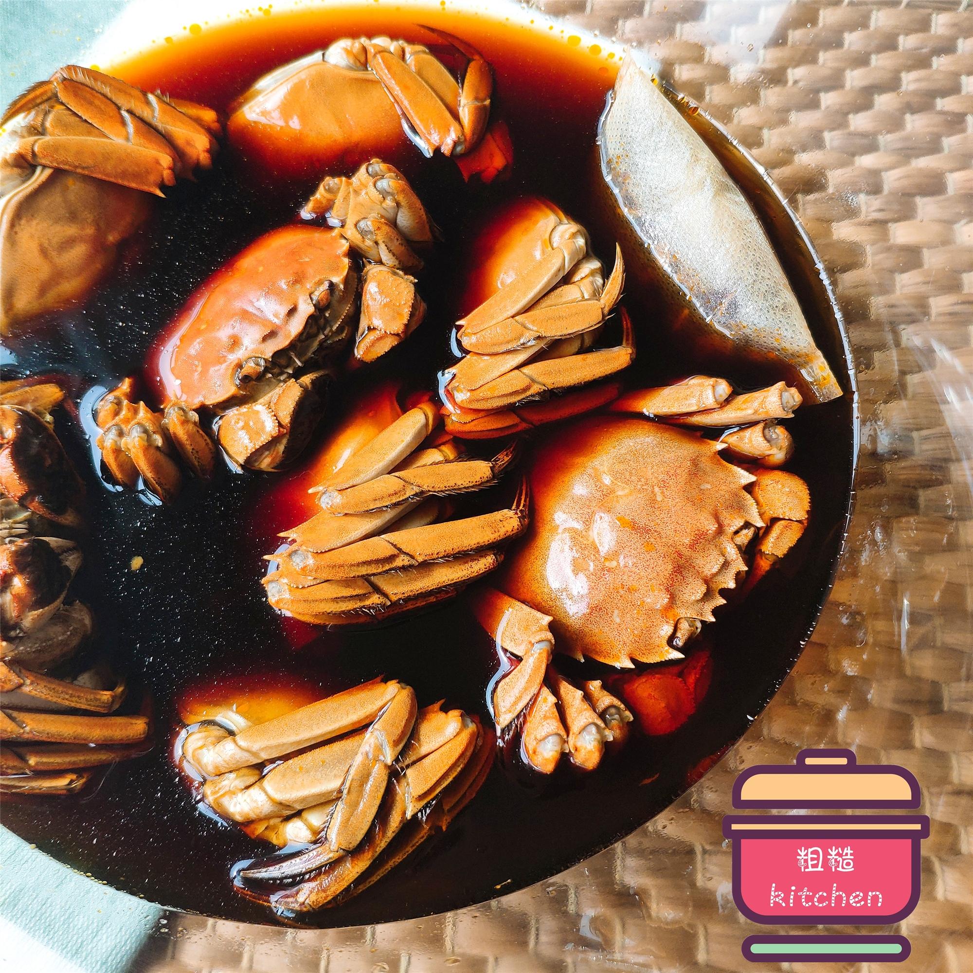 醉蟹是生的还是熟的（熟醉蟹的制作方法）-3