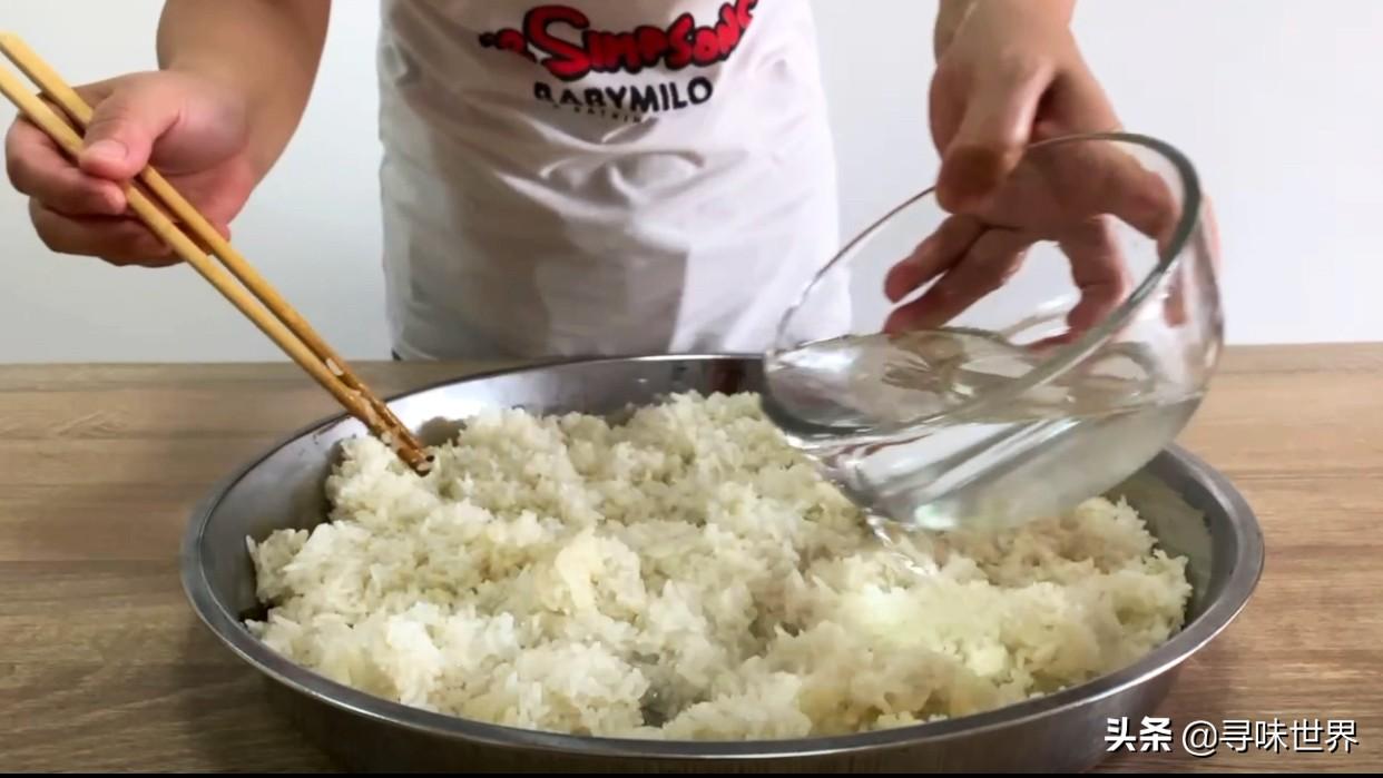家庭自制甜酒酿的做法 甜米酒的制作方法和过程-8