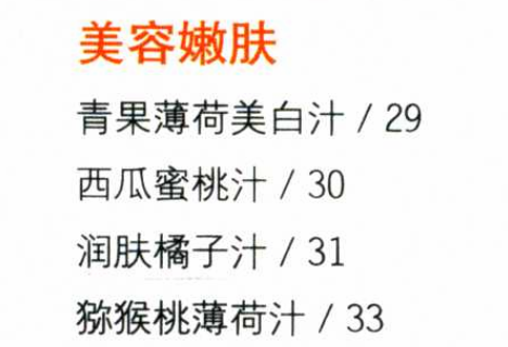蔬菜水果汁搭配大全表-12
