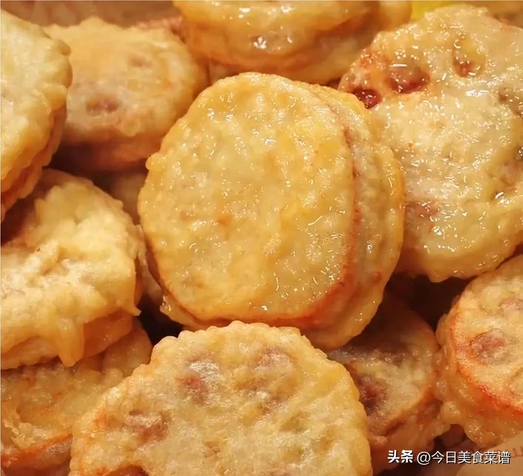 炸藕盒的面糊怎么调炸出来酥脆-1