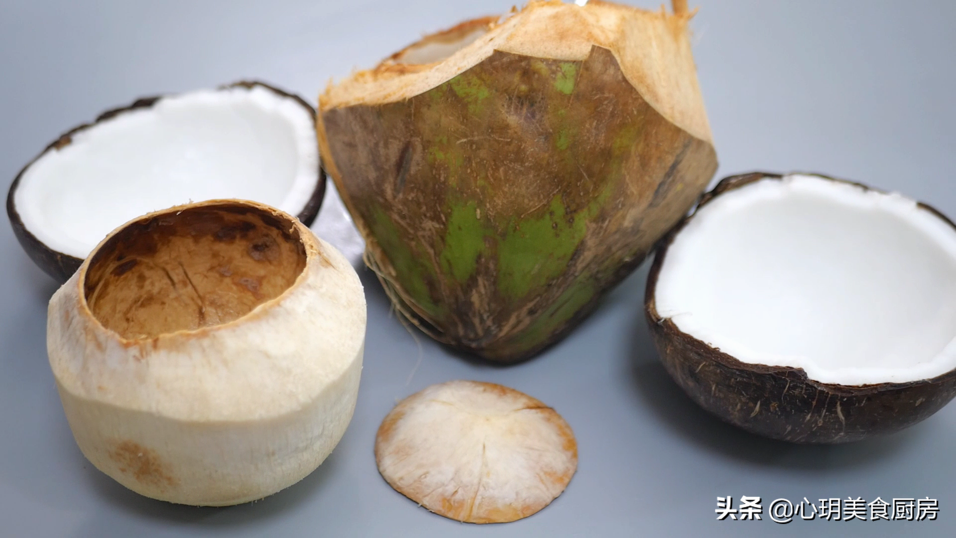 黑椰子怎么打开吃椰肉（硬壳椰子如何打开吃椰肉）-2