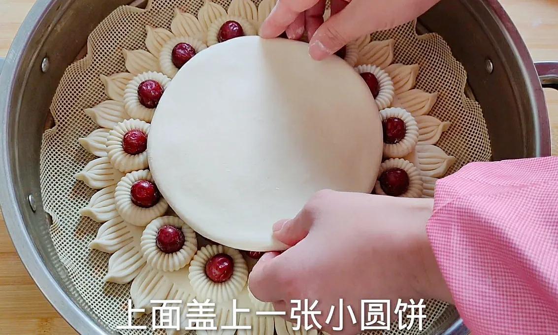 蒸枣花糕的简单做法-9