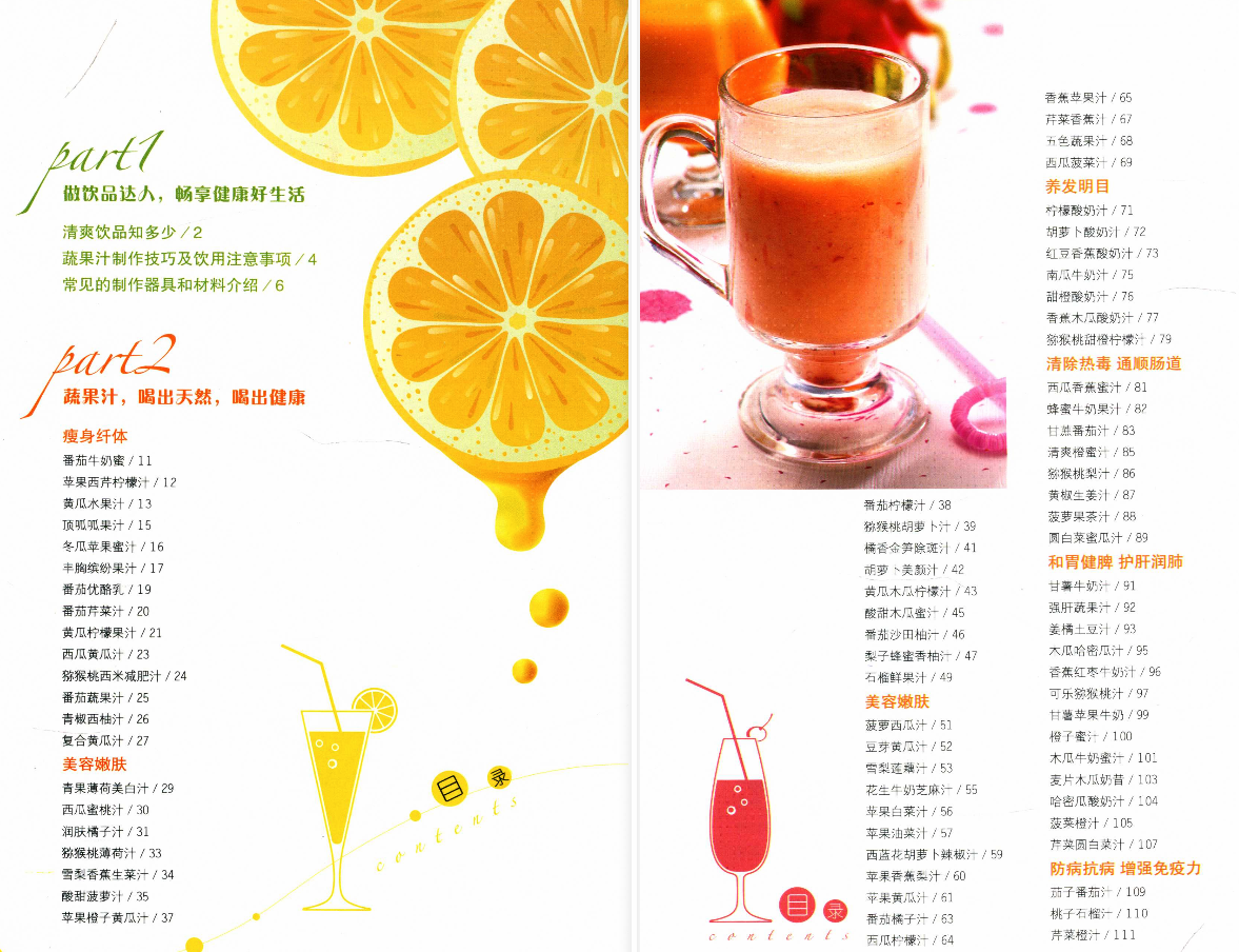 蔬菜水果汁搭配大全表-9