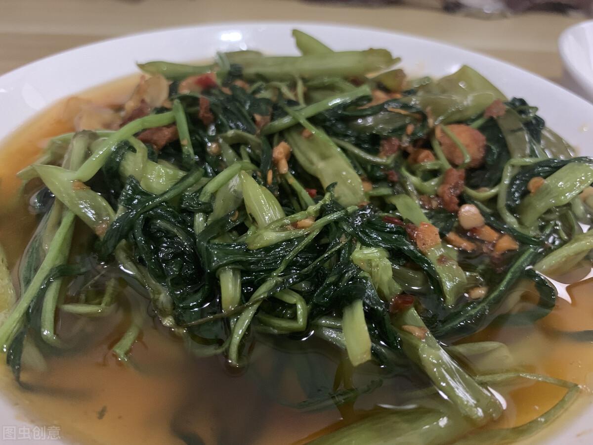 空心菜梗的做法怎样好吃 酸甜空心菜梗的做法-11
