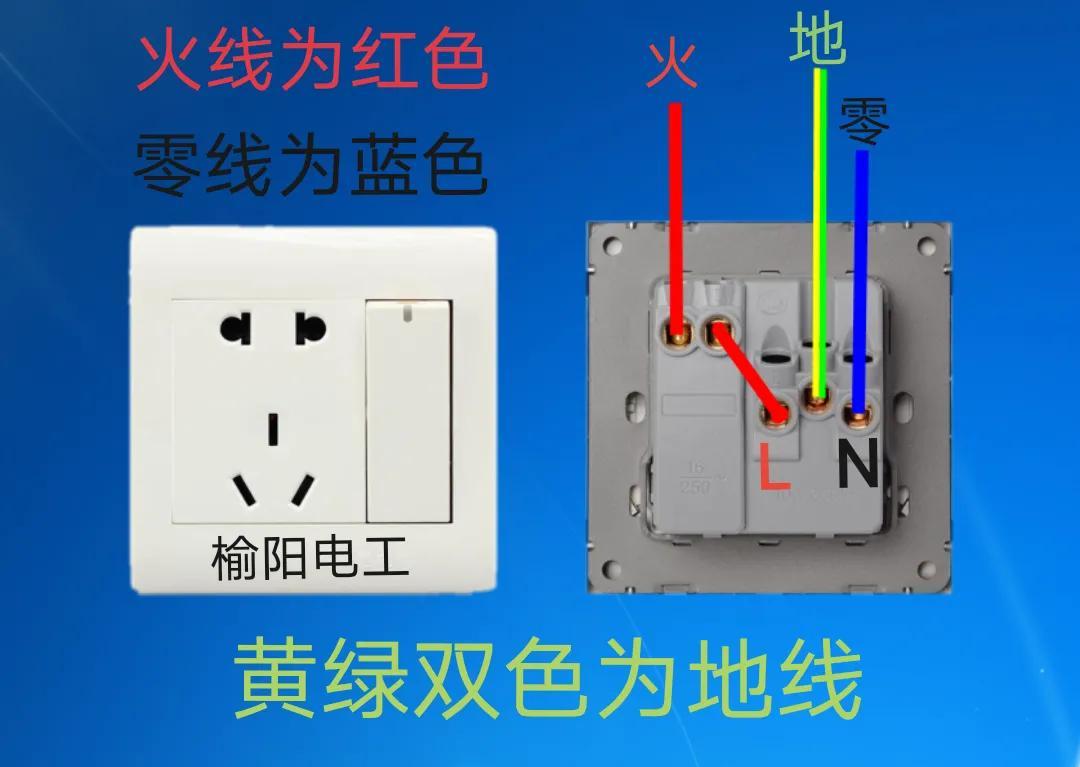公牛插座带开关怎么接线图解（带开关的五孔插座接线图）-3