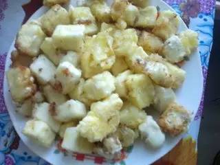 拔丝奶豆腐用什么淀粉 如何做拔丝奶豆腐-8