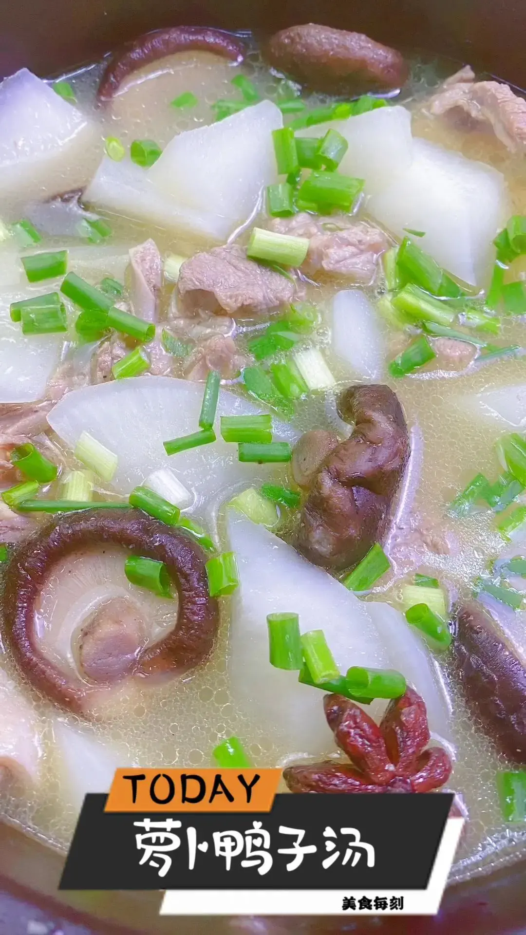 鸭肉与什么搭配煲汤最好（新鲜鸭子怎么炖汤好吃）-8