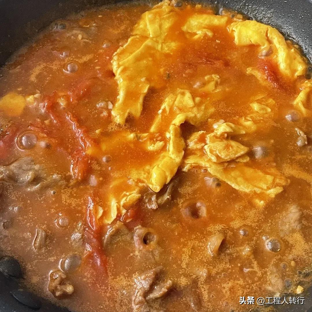番茄牛肉盖浇饭的做法-13
