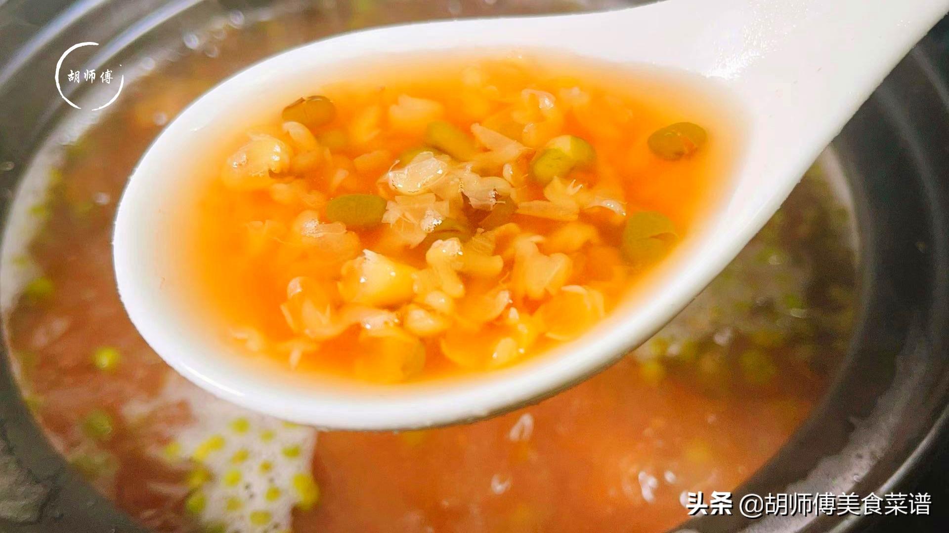 绿豆汤熬多长时间就可以喝了（如何快速煮烂绿豆）-5