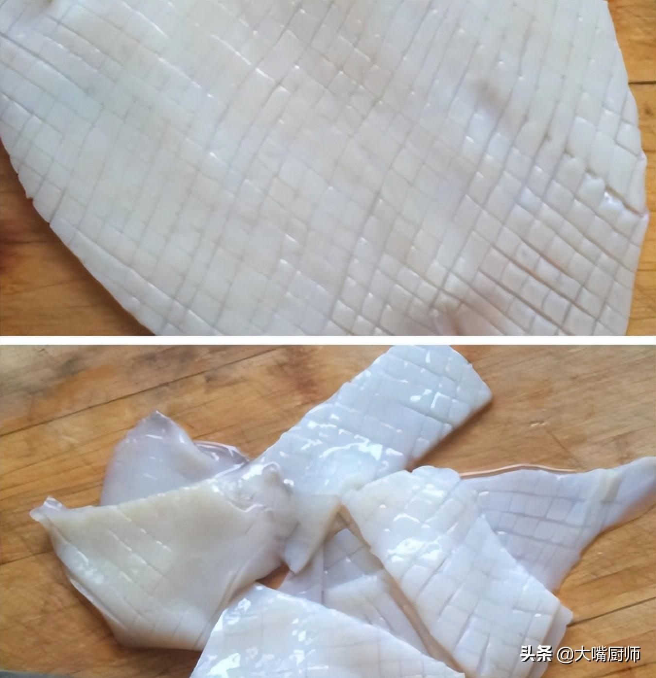 鱿鱼干怎么泡发的软嫩（泡发鱿鱼的最佳方法）-6