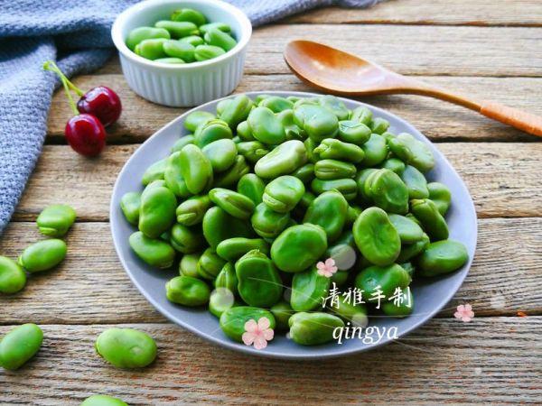 水煮蚕豆怎么煮好吃（蚕豆的家常煮法窍门）-1