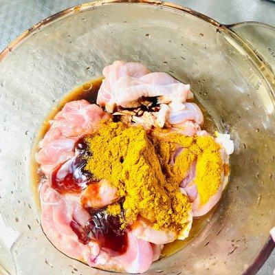 咖喱鸡腿肉土豆的做法-3