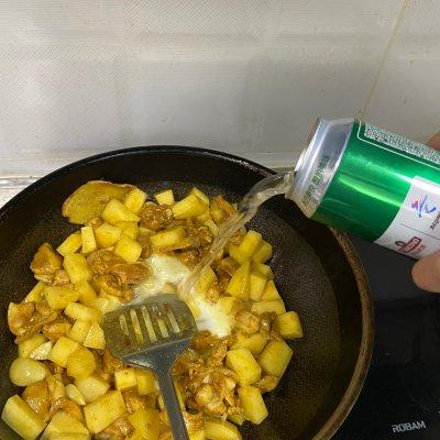 咖喱鸡腿肉土豆的做法-6