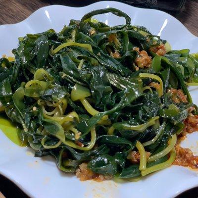 鲜海带丝怎么凉拌好吃又简单 凉拌海带嫩苗的做法-10