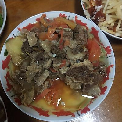 西红柿炖牛肉的家常做法（牛肉炖西红柿的做法）-6