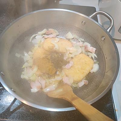 黄金咖喱猪扒饭的做法 猪扒饭的酱汁配方-10