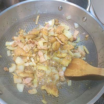 黄金咖喱猪扒饭的做法 猪扒饭的酱汁配方-11