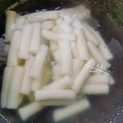 韩式辣酱炒年糕的做法窍门-3