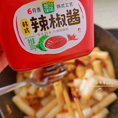 韩式辣酱炒年糕的做法窍门-6