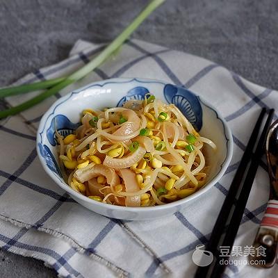 猪皮炒黄豆芽的家常做法教程-10