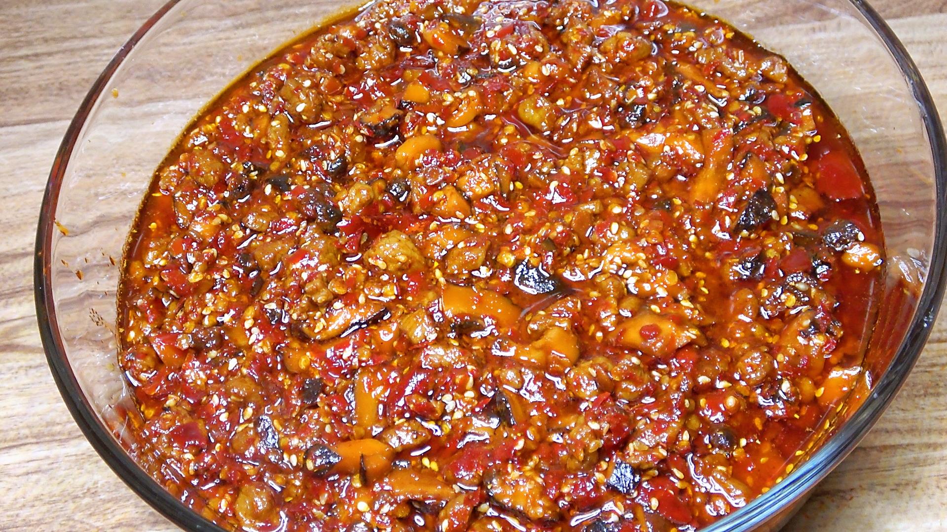 香菇牛肉酱的家庭制作方法（香菇牛肉酱的做法及配方）-10