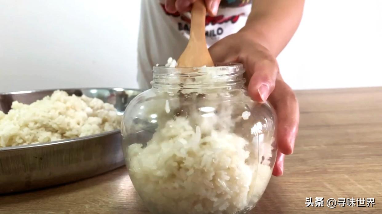 家庭自制甜酒酿的做法 甜米酒的制作方法和过程-10