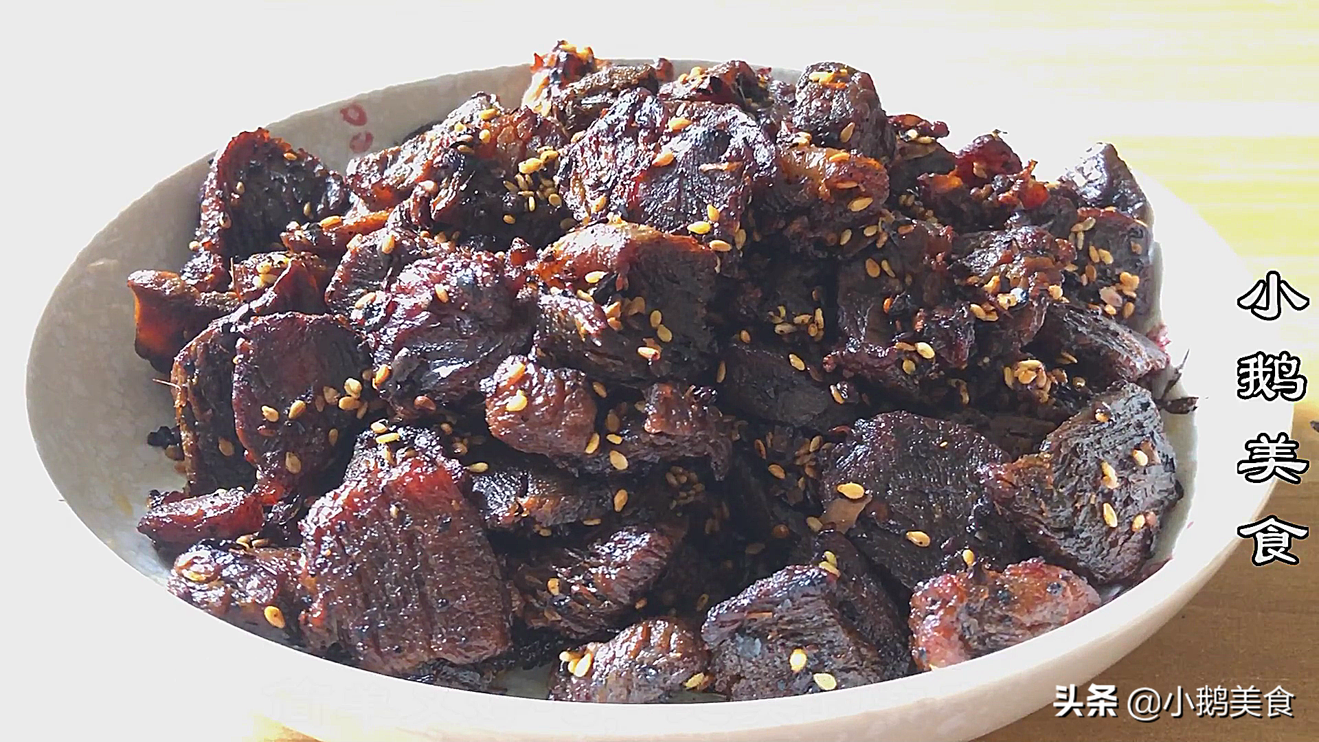 牛肉干的制作方法和配料（牛肉干最简单的做法）-9