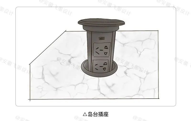油烟机插座安装位置图_烤箱离插座多远合适-8