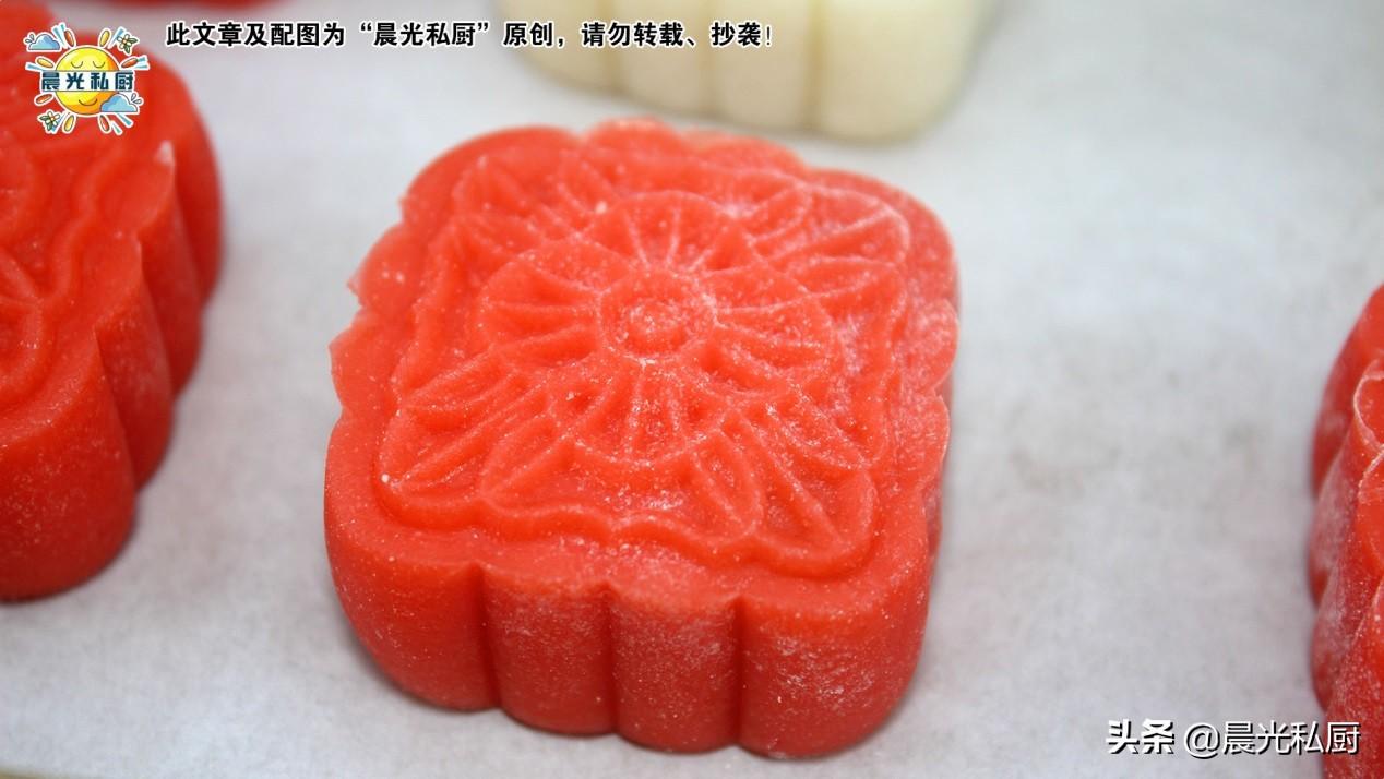 冰皮奶黄月饼怎么保存，冰皮奶黄月饼的做法及配方-25