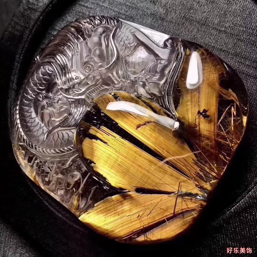 发晶中的极品图鉴 绿发晶有收藏价值吗-4