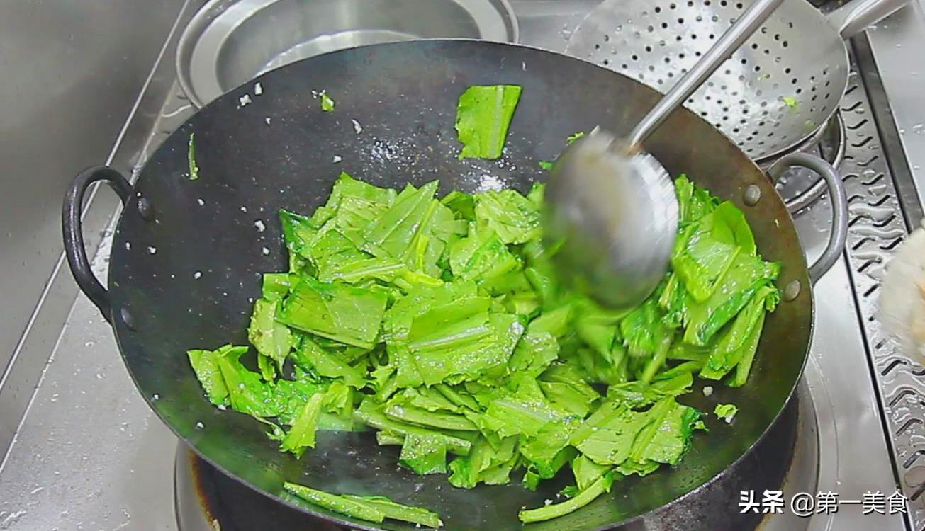 油麦菜怎么炒好吃又简单（豆豉油麦菜做法）-4