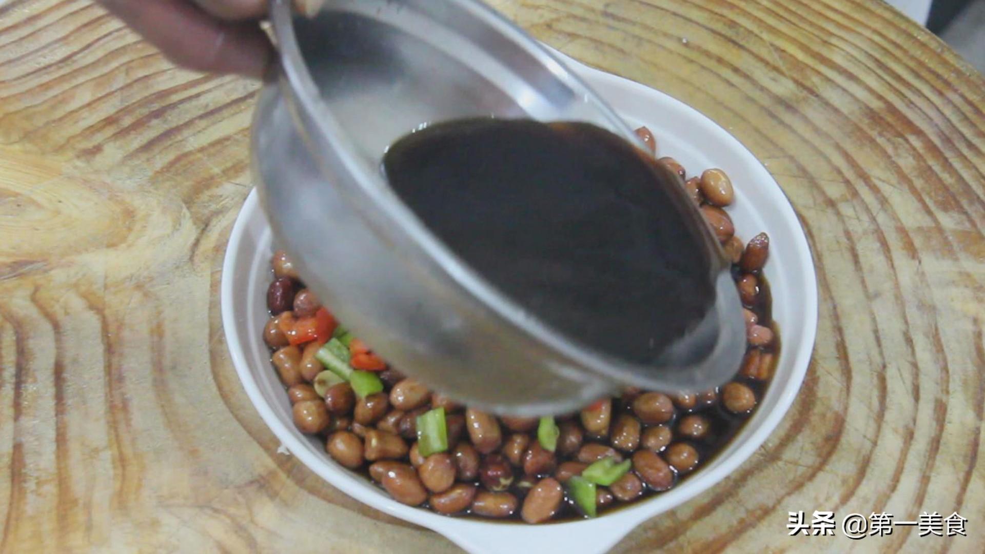 醋泡花生米的制作方法，干花生米怎么做醋泡花生-7