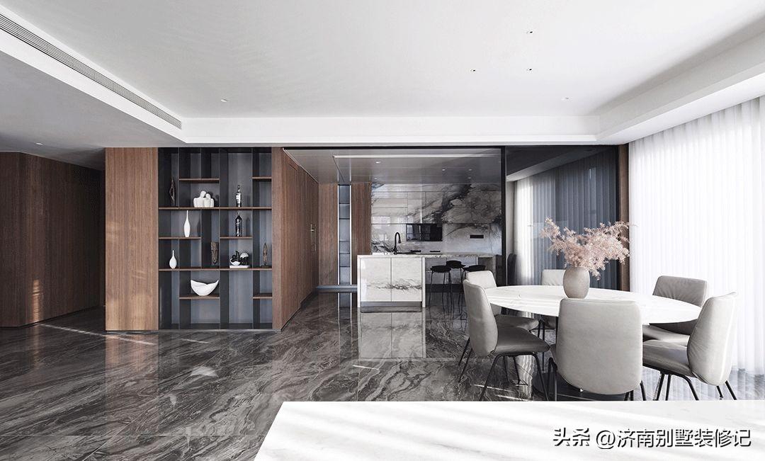 简约天花板装修效果图 纯白极简风格装修效果图-9