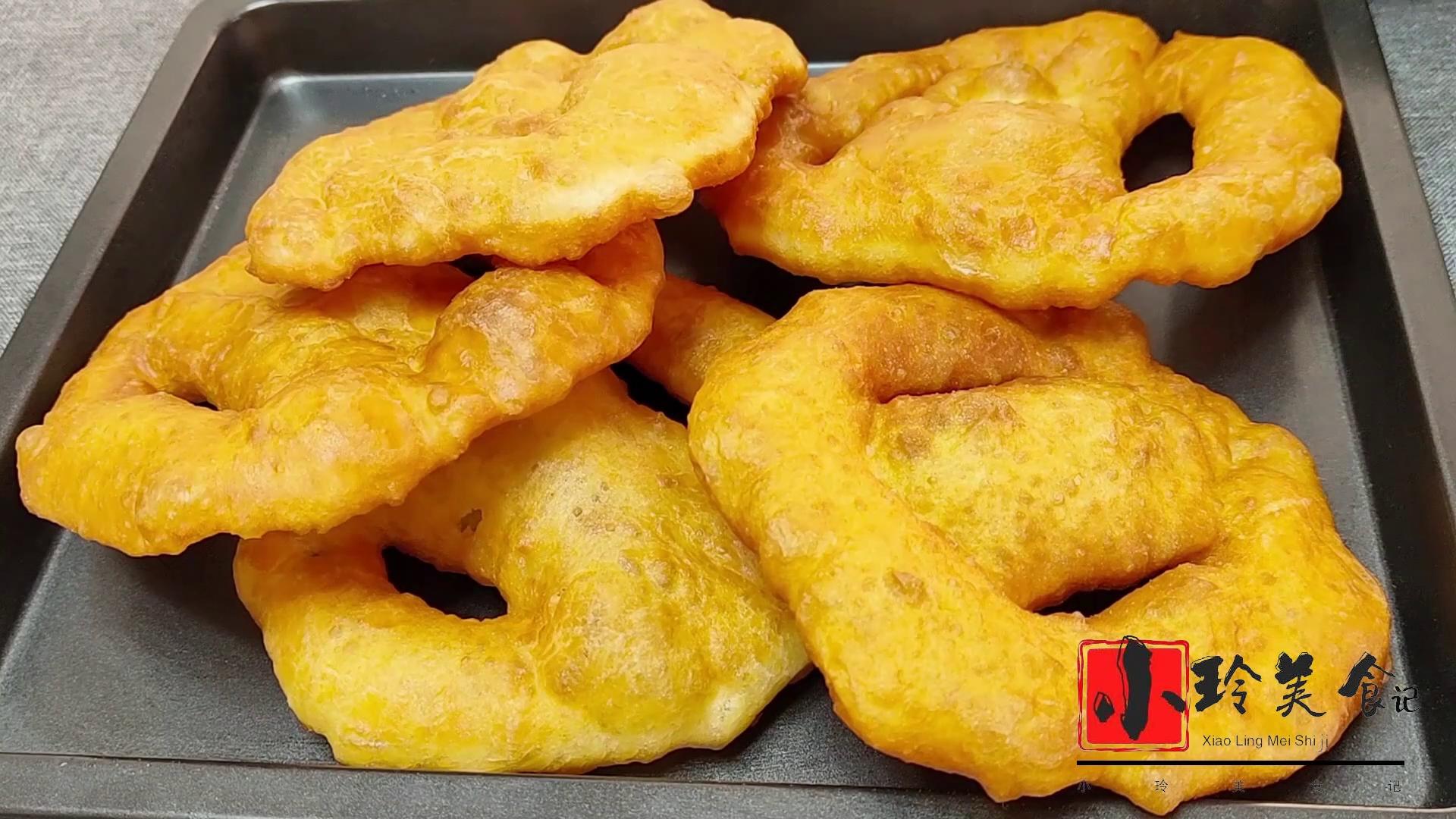 发面炸油饼的做法大全，酵母发面炸油饼的方法-1