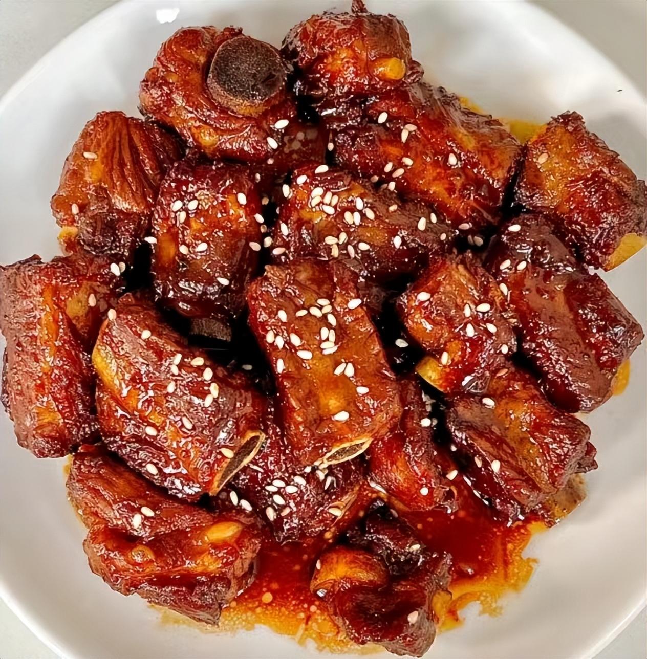 水煮糖醋排骨的最简单做法「分享」-1