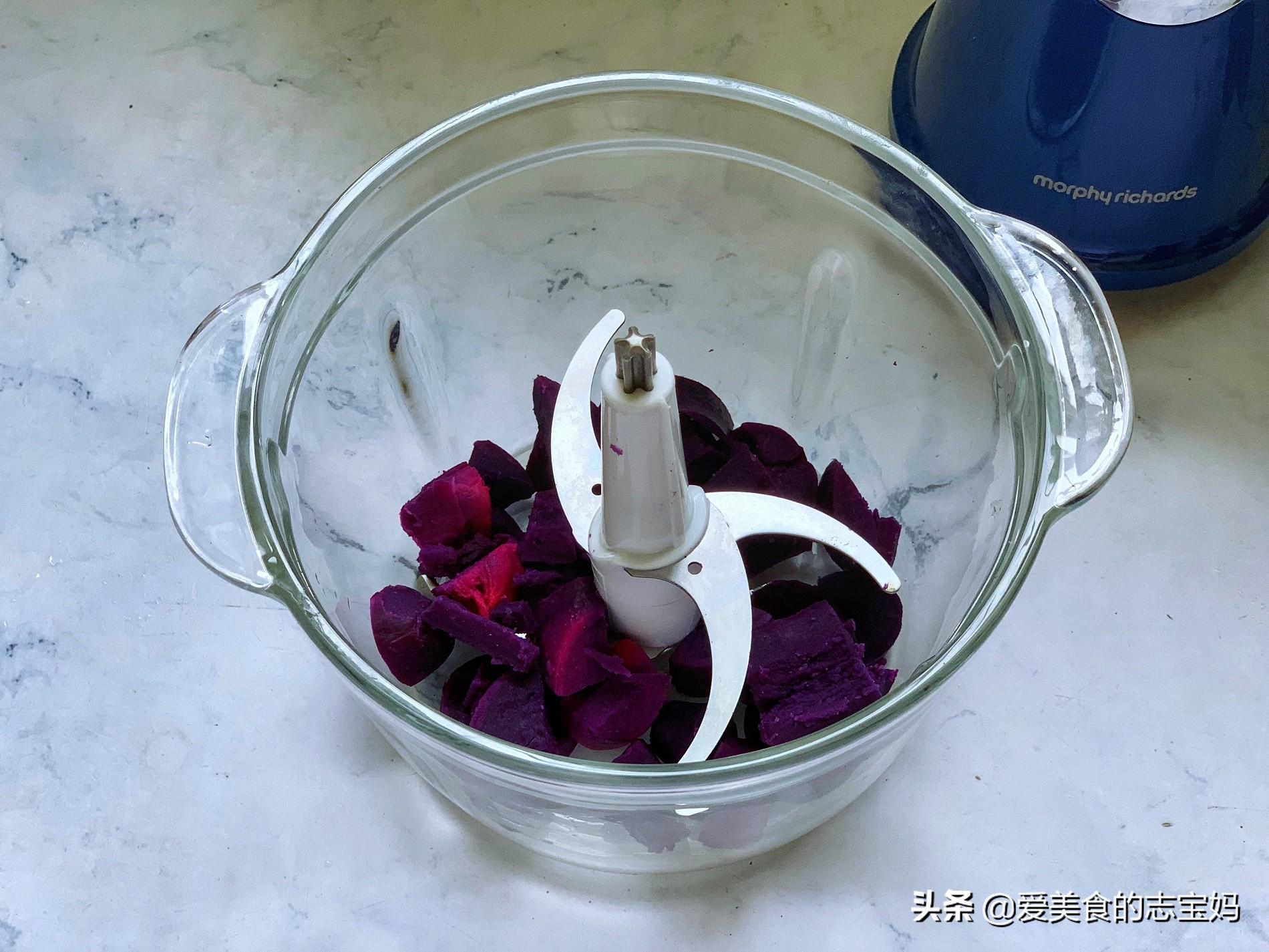 紫米西米露的做法（西米露配什么东西好吃）-9