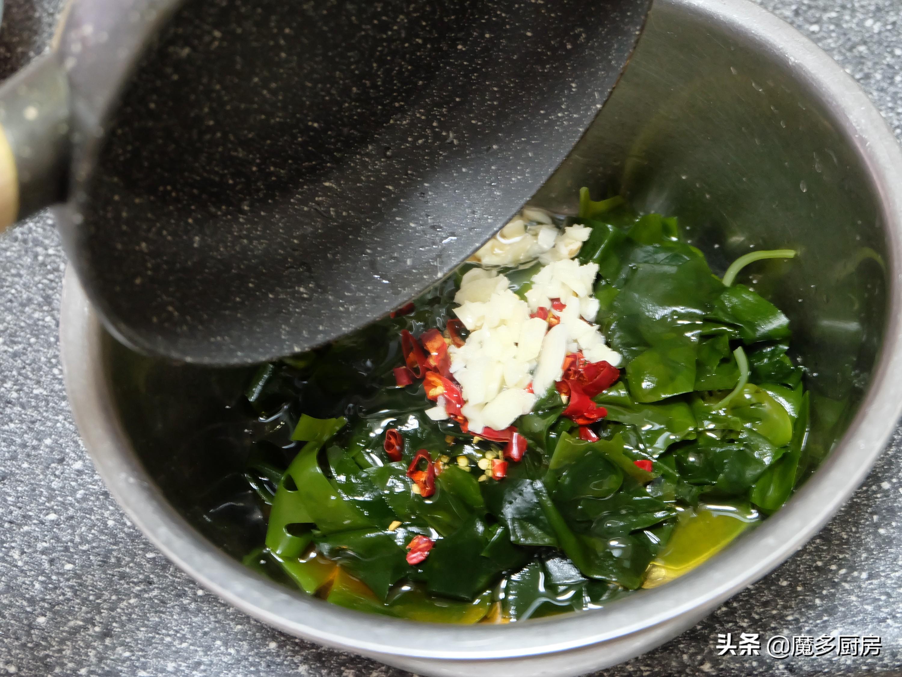 裙带菜的做法凉拌用焯水吗（适合夏天吃的凉拌菜）-6