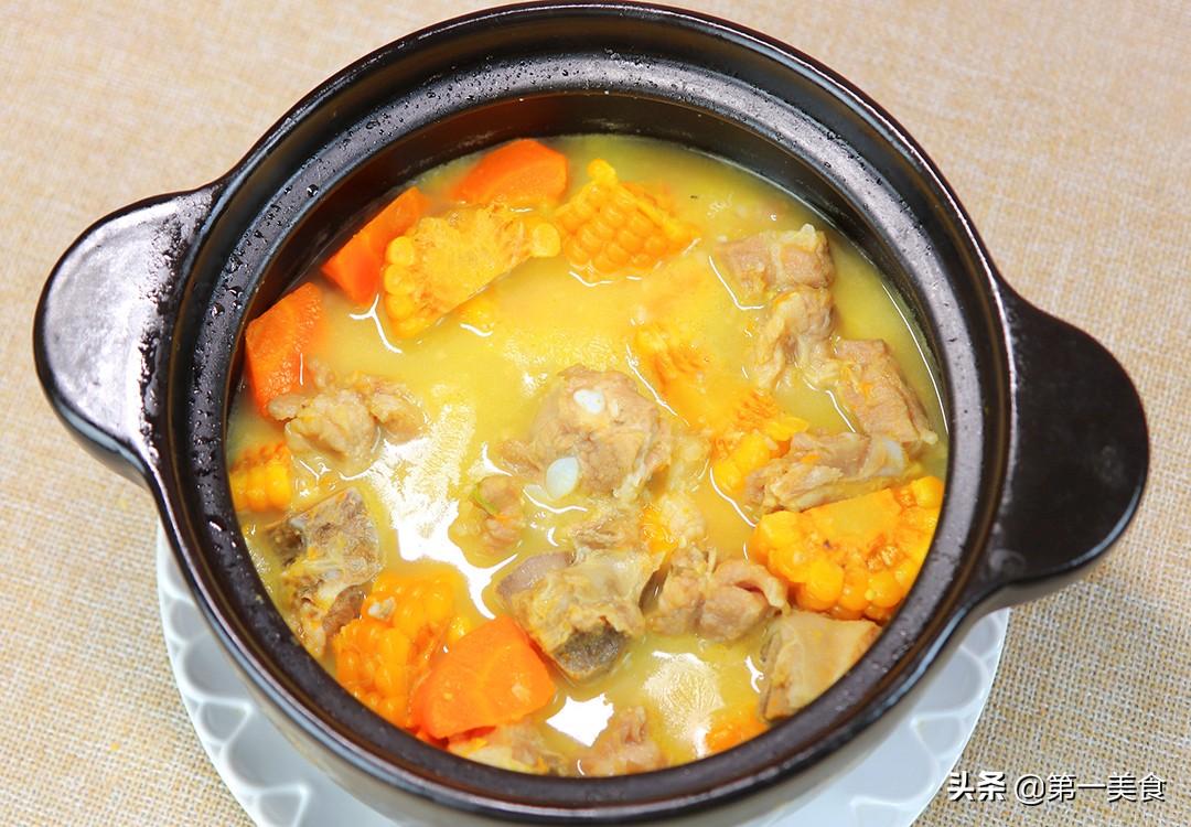 玉米排骨汤怎么炖最好喝_玉米排骨汤的做法和配料-9