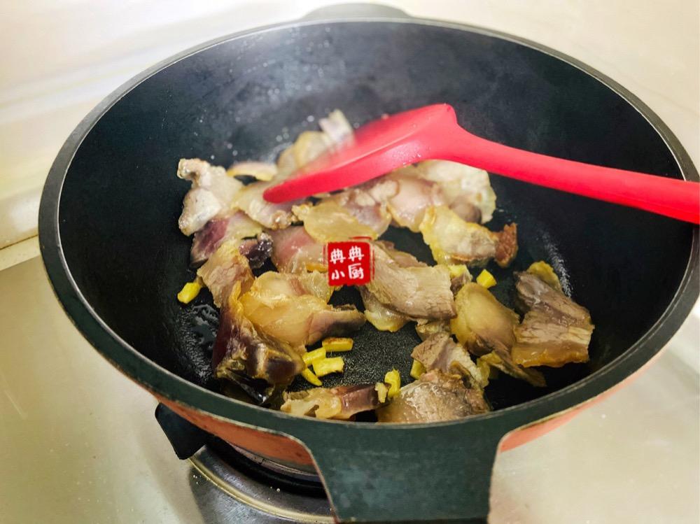 大蒜炒咸肉怎么做好吃「经验分享」-4